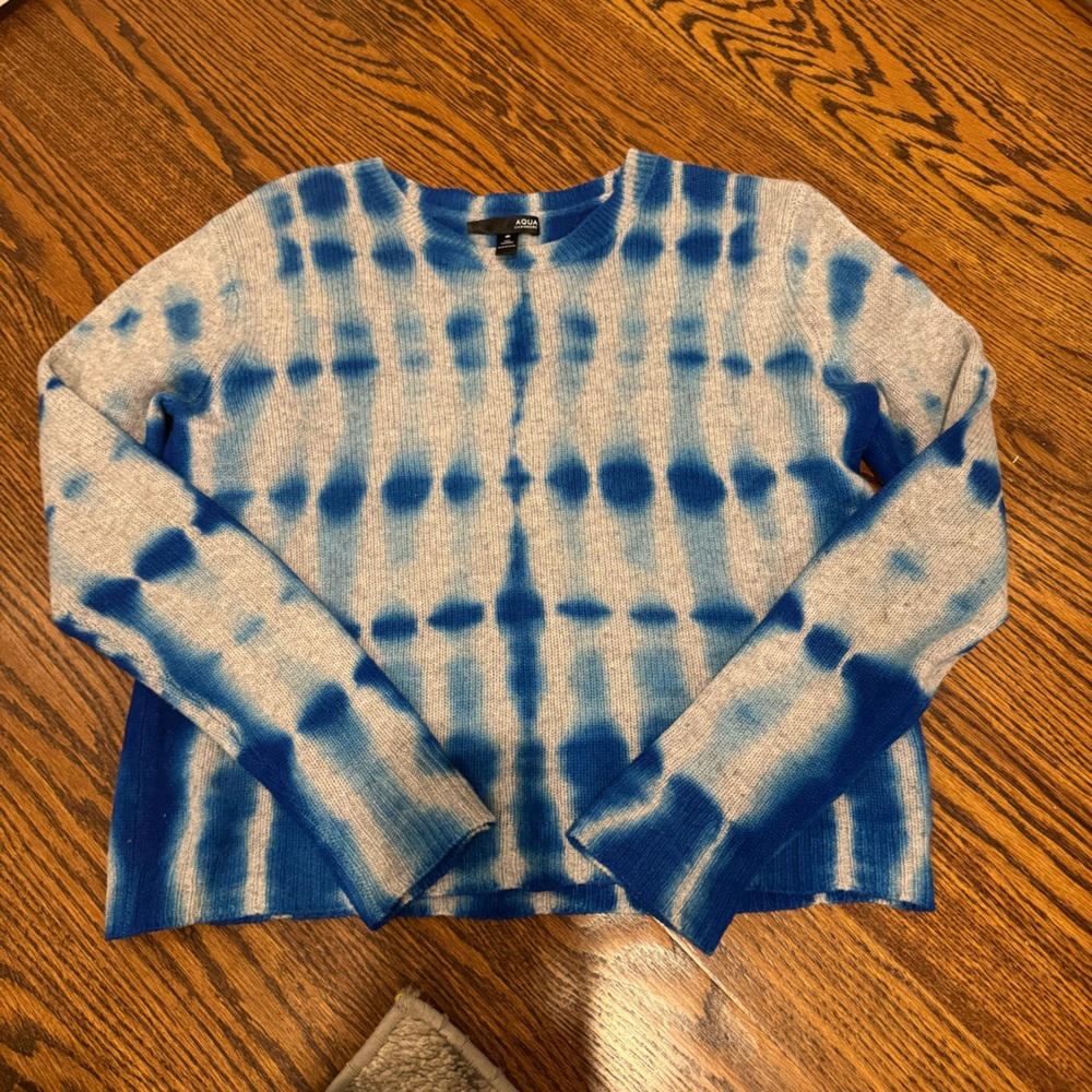 AQUA cashmere sweater